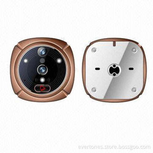 Door Peephole Viewer with GSM Alarm and Wi-Fi Connected